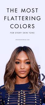 A Pantone Expert Shares The Most Complementary Colors For Your Skin Tone Skin Tone Hair Color Hair Color For Warm Skin Tones Hair Color Asian