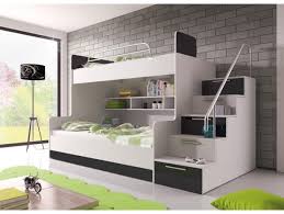 Etagenbett alain kiefer massiv weiß teilbar zu 2 einzelbetten kinderzimmer hoch doppel stockbett. Hochglanz Etagenbett Mit Treppe Doppelbett Alex Moebel Fur Dich
