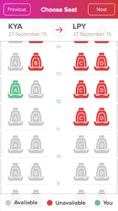 Choose Seat Jpg By Bagus Fikri Mobile App Inspiration Interactive Design App