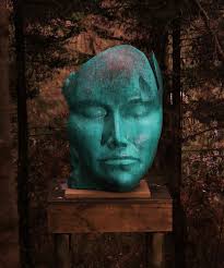 Great to see the brilliant Brendon Murless this afternoon posing with his  'Winds of Change'. Dropping off 4 of his beautiful sculptures including one  of our visitors favourites 'Serenity' (picture 2) @bmurless_sculpture #