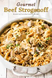 Gourmet Beef Stroganoff Recipe Gourmet Beef Stroganoff Recipes
