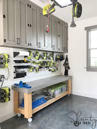 Check spelling or type a new query. Diy Cabinets For A Garage Workshop Or Craft Room Shanty 2 Chic