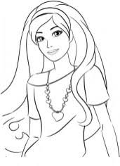 Prepare your colors and have fun coloring. 20 Free Printable Barbie Coloring Pages Everfreecoloring Com