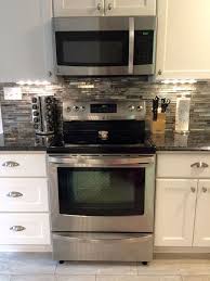 The finish of your cabinets has a major influence on the overall look and feel of your space. 20 Kitchen Cabinet Refacing Ideas In 2021 Options To Refinish Cabinets Trendy Kitchen Backsplash Kitchen Remodel Light Cabinets Dark Countertops