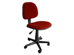 Office chair with genuine leather seat and ribbed back. Secretarial Chair Stm 1005w F Red Office Warehouse Inc