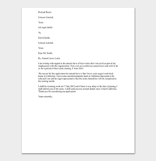 Email to employees for new vacation policy. Vacation Leave Request Letter How To Write With Format Samples