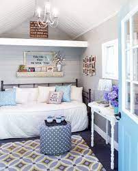 This Custom She Shed Is A Tiny Getaway Filled With Cozy Cottage Details In 2021 Shed Bedroom Ideas She Shed Interior Ideas Shed Room Ideas