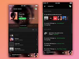 Spotify Redesign Notifications Spotify Mobile App Design App Design