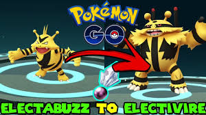 Evolve Electabuzz Pokemon Go