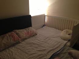 Our Co Sleeping Set Up Side Car Crib