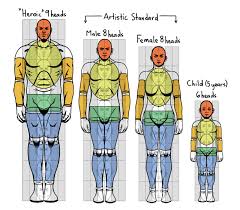 Standard Proportions Of The Human Body Makingcomics Com