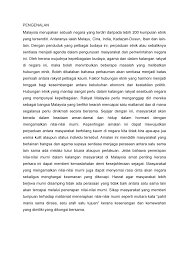 Mukaddimah hubungan etnik di malaysia. Ctu Hubungan Etnik Penerapan Nilai Nilai Murni Studocu