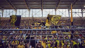 Thomas tuchel condemns dortmund fan attacks but backs 'yellow wall' facebook; The Yellow Wall Borussia Dortmund Soccerbible