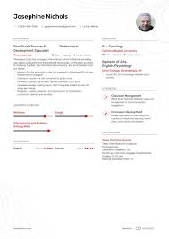 At first i wasn't crazy about the method of classroom management. Download First Grade Teacher Resume Example For 2021 Enhancv Com