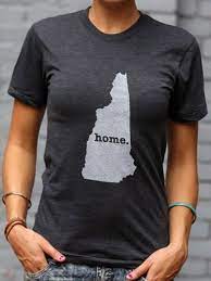 New Hampshire Home T Shirt Home T Shirts Shirts Comfortable Shirt