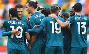 Ibra fa volare il milan, una rovesciata per la fuga in vetta. Finished Udinese 1 2 Milan Rossoneri Blog Ac Milan News