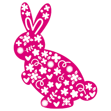 Download Free Svg Files Svg Png Dxf Eps Easter Spring Bunny Silhouette