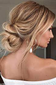 36 Perfect Bridesmaid Hairstyles Ideas Hair Styles Messy Hairstyles Chic Hairstyles