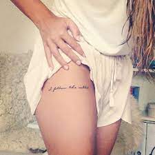 Pin By Kirsten Murphy On Body Art Subtle Tattoos Feminine Tattoo Leg Tattoos Women
