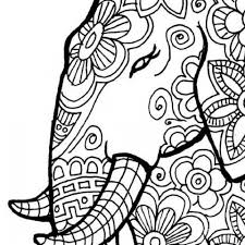 Elephants are one of the most popular subjects of coloring sheets. Get This Free Printable Elephant Coloring Pages For Adults Ad54569