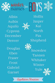 Keanu reeves is the most famous person to have this baby boy name. Cute Winter Baby Boy Names Hno At