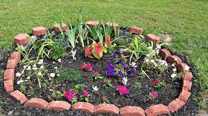 This garden has become the focus of the. Simple Flower Bed Ideas Youtube
