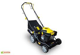 Tondeuse A Gazon Thermique Tractee 127 Cc 41 Cm Lame De Rechange En 2020 Tondeuse Gazon Tondeuse Thermique Lame