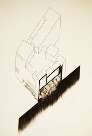 Kolumba Musuem Sectional Axonometric Drawing Axonometric Drawing Architectural Section Architecture Drawing