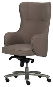 Leeds Swivel Adjustable Executive Computer Wingback Office Chair Warm Gray 36 Contemporary Office Chairs By Homesquare Relevance lowest price highest price most popular most favorites newest.