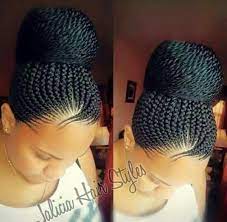 Latest Cornrow Braids Updo Hairstyles For Black Women 2016 Style In Hair Braids For Black Hair Natural Hair Styles Braided Hairstyles