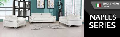At darlings of chelsea we offer a complete range of italian made leather sofas. Amazon Com Blackjack Furniture Naples Italian Leather Sofa With Adjustable Headrests 88 White Furniture Decor