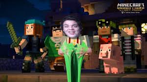 Minecraft Story Mode Mega Slime Yapimi Minecraft Macera Oyunu Oyun