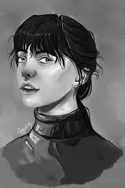 Art Black And White Pictures To Draw Digital Black And White Portrait Made In Medibangpaint Pro Art Artist Illustration Blackandwhite Drawing Dra Digital Art Girl Art Girl Diy Art Painting