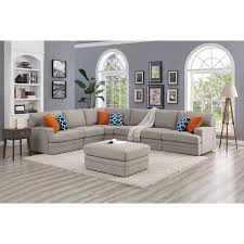 Shop birch lane for farmhouse & traditional right facing sectional sofas, in the comfort of your home. Rest And Relax With This 5 Seater Corner Sectional Sofa Whether You Re Relaxing Alone Or Han Large Sectional Sofa Corner Sectional Sofa Sectional With Ottoman