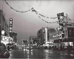 Downtown Albuquerque Christmas 1961 New Mexico Albuquerque New Mexico History Mexico Pictures