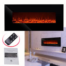 The power of electric flames. New 1500w Wall Mount Led Fireplace Heater 50 In Wf1350 Uncle Wiener S Wholesale