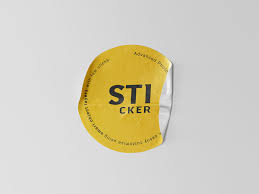 Simple Sticker Mockup In 2020 Design Mockup Free Mockup Free Psd Texture Graphic Design