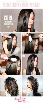 Set your curly hair straightener on the lowest heat setting possible; Pin On Fab Hair