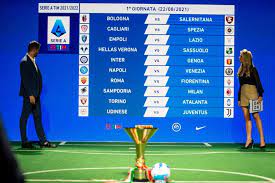 Questo il programma della prima giornata del campionato di serie a 2021/22, al via il 22 agosto prossimo, secondo il sorteggio effettuato oggi. Vlcf87nqhvyhxm