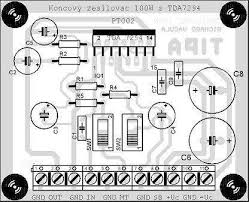 100 Watt Amplifier Circuit Tda7294 Pcb 100watt Anfi Pcb Ust Diy Amplifier Audio Amplifier Subwoofer Amplifier