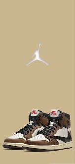 From the removable zipper shroud to each panel's unique print, you've likely seen it all in regards to travis scott's upcoming air force 1 collaboration, one that forgoes the past's pack of swooshes for a much louder presentation. Aj1 Travis Scott Shoes Wallpaper Jordan Shoes Wallpaper Sneakers Wallpaper