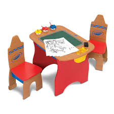 Crayola Wooden Table And Chair Set Wooden Table And Chairs Table And Chairs Chair Set