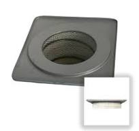 Dust Cartridge, Flanged, 12.75 inch OD, 30 inches long, 80/20 media, 2  outer bands