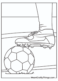 This drawing was made at internet users' disposal on 07 february 2106. Printable Soccer Coloring Pages Updated 2021