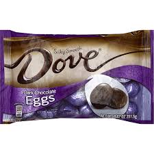 dove eggs dark chocolate silky smooth