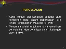 Contoh kerja kursus sejarah tingkatan 3 2021. Ppt Penggal Dua Kerja Kursus Kerja Projek 940 Sejarah Powerpoint Presentation Id 6946715