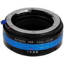 Fotodiox Mount Adapter For Nikon G And Dx Lens To Fujifilm X Mount Camera Nk G Fx P