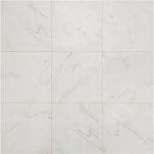 This is where the advice from a tile expert at éco dépôt céramique is recommended. Lifeproof Carrara 18 Inch X 18 Inch Glazed Porcelain Floor And Wall Tile 2 2 Sq Ft Pi The Home Depot Canada