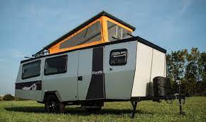 Taxa Unveils Ultra-lightweight Mantis Camper With Pop-up Roof Small Travel Trailers Vintage Campers Trailers Camping Trailer For Sale