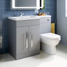 We are proud to stock products from top brands including burlington, gerberit and bayswater and offer a wide selection of bathroom basin designs to complement our product ranges. Bathroom Sinks Bathroom Vanity Unit Basin Toilet Wc Combined Furniture Left Right Hand Grey Home Furniture Diy